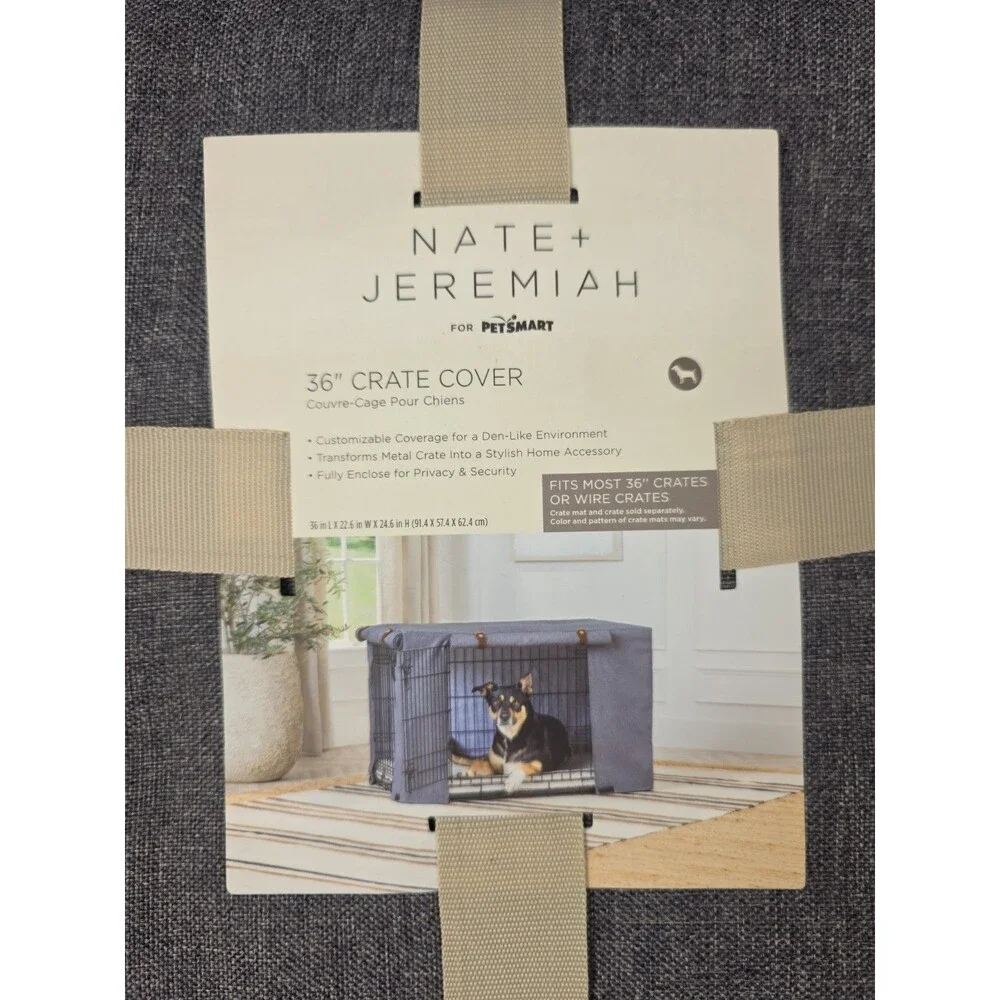 New Nate & Jeremiah Cloth Crate Cover 36